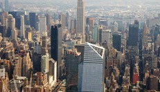 Horní Manhattan s Empire State Building. Horní Manhattan s Empire State Building.