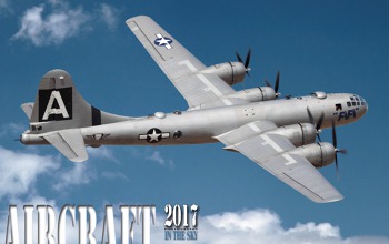 Kalendář Aircraft 2017 - Photography in the sky