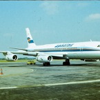 Convair CV-990 Coronado společnosti Spantax. Foto: Archiv Lubora Obendraufa 
