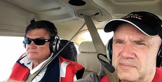 Jedna z mála fotek, na níž jsou oba účastníci expedice Austrálie 2017, Jiří Pruša i Ian Fraser Jedna z mála fotek, na níž jsou oba účastníci expedice Austrálie 2017, Jiří Pruša i Ian Fraser