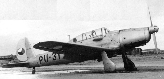 Avia C-2, neboli Arado Ar-96 vyráběné v letňanské Avii. Zdroj: aviadejavu.ru