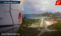 Přiblížení k Letišti Gustava III. na ostrově Saint Barthélemy v Karibiku. Foto: Jiří Pruša Přiblížení k Letišti Gustava III. na ostrově Saint Barthélemy v Karibiku. Foto: Jiří Pruša