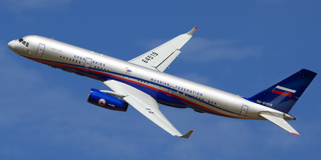 Open Skies Tu-214ON RA-64519. Zdroj: Wikimedia