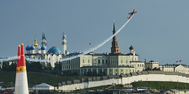 Martin Šonka nad Kazaní. Zdroj: RBAR