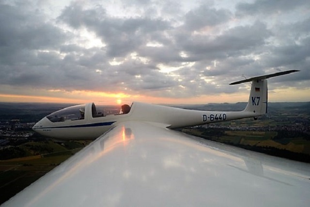 Slunečně letecké imprese nad Hahnweide. Foto: Lars Reinhold