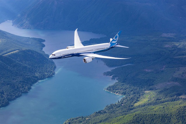 Boeing 787 Dreamliner. Foto: Boeing 