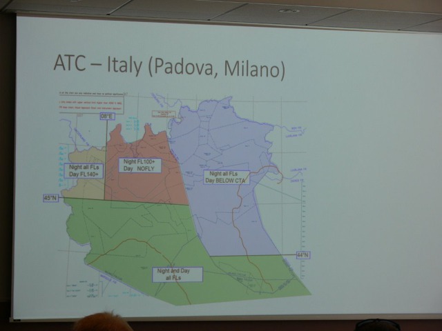 Takhle složitá bude situace s ATC v severní Itálii. 