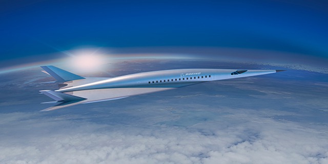 Hypersonický letoun Boeingu má dosahovat rychlosti 5 Mach. Zdroj: Boeing