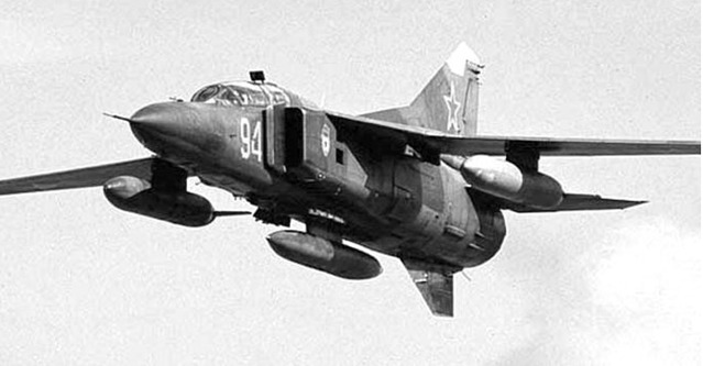 MiG-23 ve službách letectva SSSR.