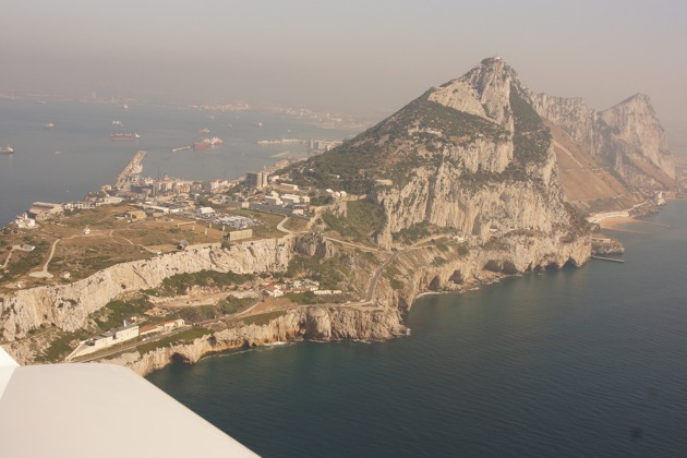 Gibraltar, navštívený při jedné z mnoha expedic Jirky Pruši