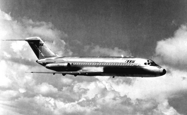 DC-9 sériového čísla 45695 již v barvách společnosti Trans Texas Airways. Foto: Ed Coates Collection