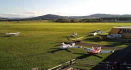 Strakonické letiště z nadhledu (foto: Aeroklub Strakonice)