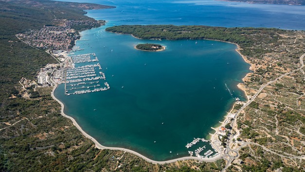 Ostrov Krk – mestečko Punat