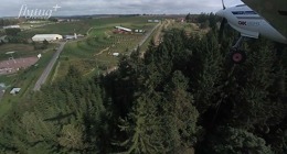 Přistání na nejstrmější dráze v Česku – Zvole Western