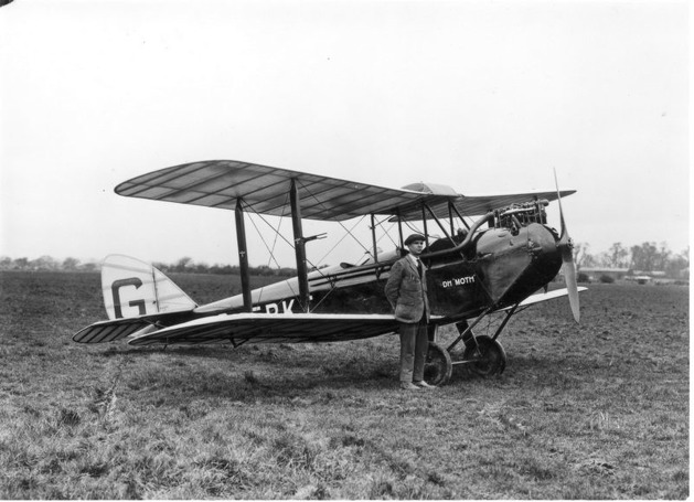 Prototyp DH.60 (G-EBKT) v původním zbarvení / Foto: BAE