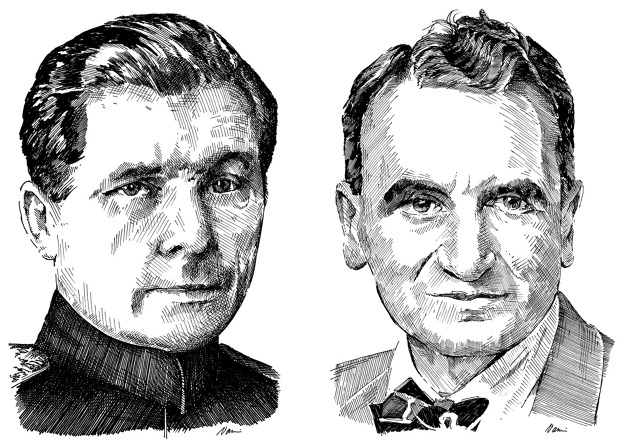 Sergej Iljušin a Theodore von Kármán