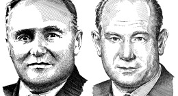 Sergej Koroljov a Alexej Leonov