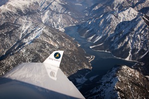 Jezero Plansee, pod Zugspitze, Rakousko