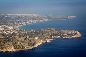 První pohledy na řecký ostrov Rhodos