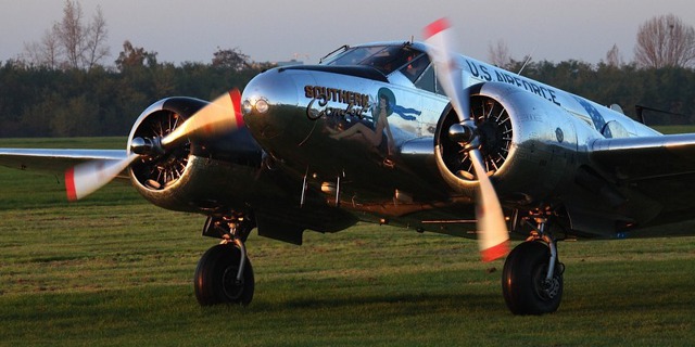 Beechcraft C-45H na Aviatické pouti