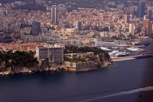 Pohled na Monaco