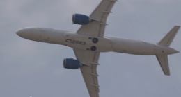 Letová ukázka Bombardieru CS300