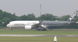 Letové ukázky A380 a A350XWB (video)