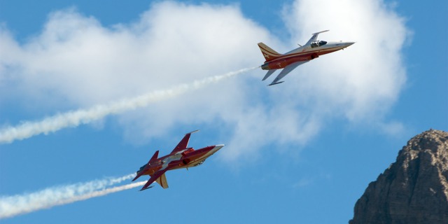 Patrouille Suisse - Foto: Peter Gronemann