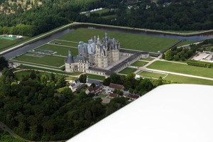 Zámek Chambord, údolí řeky Loire, Francie