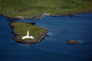 24 Maják ostrova Lismore nedaleko Obanu, Skotsko
