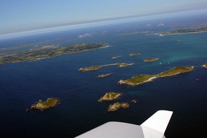 Západní část Scilly Isles