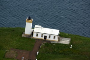 Maják na výběžku Duncansby, Severní Skotsko