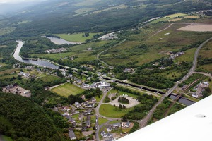 Neptunovo schodiště a Kaledonský kanál u Fort William