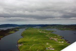 Západní pobřeží hlavního ostrova Shetland, Shetlandu