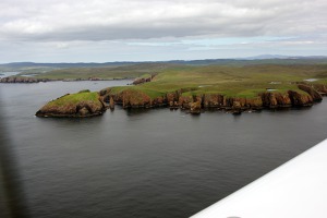 Západní pobřeží hlavního ostrova Shetland, Shetlandu