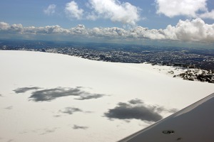 Vrcholek ledovce Hardanger