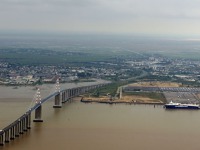 Most přes Loiru u St Nazaire Most přes Loiru u St Nazaire