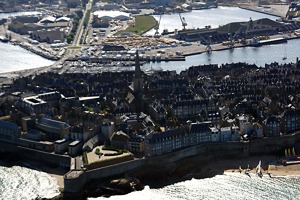 Starobylé město St Malo, Bretaň