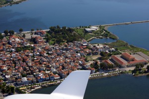 Ostrůvek Atoliko u Messolonghi v Patraském zálivu