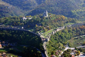 Pevnost Tsarevets, Veliko Tarnovo, Bulharsko