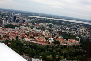 Tallinn – staré město a hrad Toompea