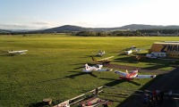 Strakonické letiště z nadhledu (foto: Aeroklub Strakonice)