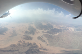 Hory v Saudské poušti