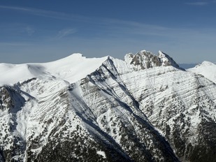 Vrcholky masivu Olympu