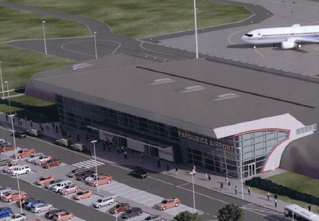 Hlavní hala nového terminálu. 