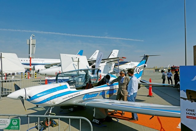 Zájem o letadlo Shark 600 byl intenzivní