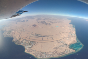 Detail letiště Sharm Al Sheikh