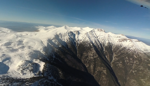 Vrcholky masivu Olympu leží ve výšce přes 3000 metrů nad mořem