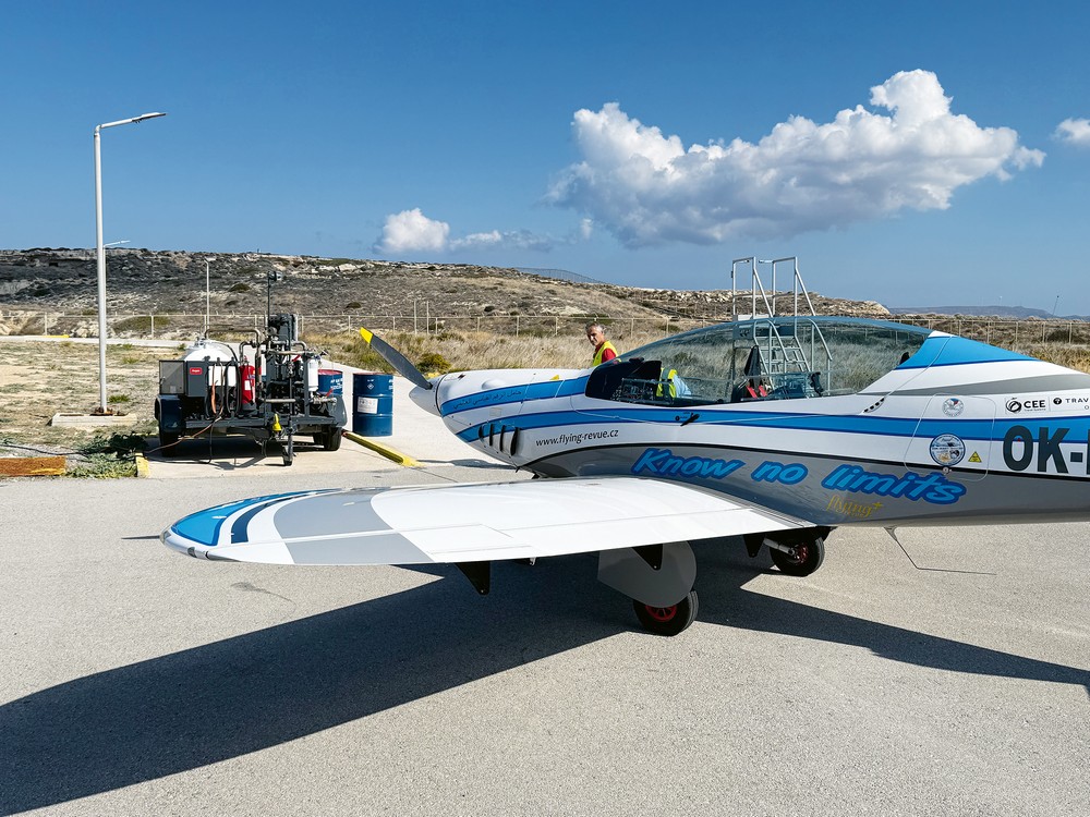 VFR létání v Řecku