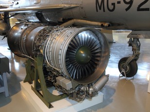 Proudový motor Tumanskij R-11 F-300 Proudový motor Tumanskij R-11 F-300